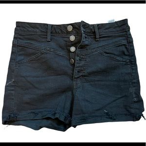 American eagle shorts black